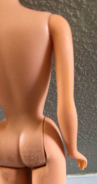 Vintage Barbie Pink Skin Bend Leg American Girl Doll Body 8