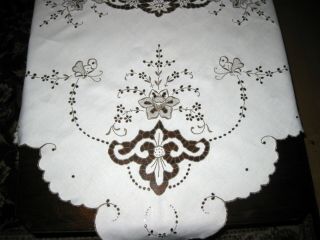 vintage Madeira embroidery,  cut - work and lace 52 