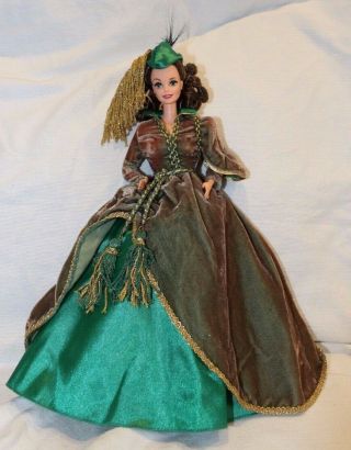 Vintage 1994 Gone With The Wind Mattel Barbie Scarlett O 