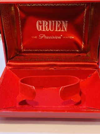 Vintage Gruen Precision Watch Box Display