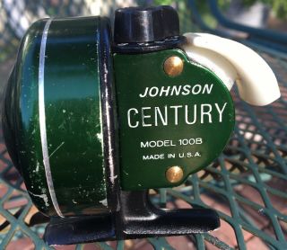 Vintage Johnson Century 100B Fishing Reel 7