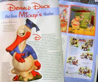 8p History Article - Early Antique Donald Duck Dolls - Cresba Lenci Disney,