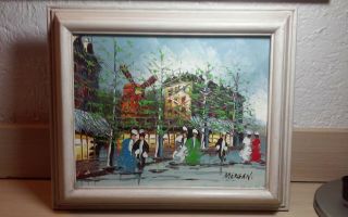 Stunning,  vintage oil painting framed and signed 3