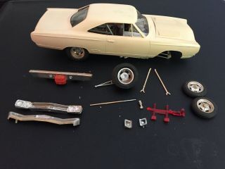 Johan 1/25 Scale 1969 Gtx Built Funny Car Rebuilder Or Great Body To Restore