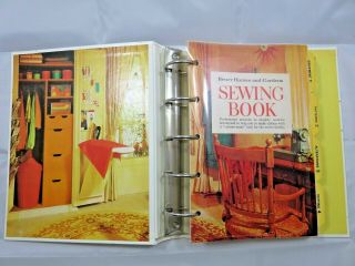 Vintage Better Homes and Gardens Sewing Book 1970 Hardcover 5 Ring Binder 2