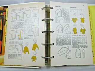 Vintage Better Homes and Gardens Sewing Book 1970 Hardcover 5 Ring Binder 4