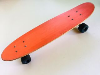 Vintage Sci Skateboard,  Banzai Red,  Yellow,  Rare Fiberglass Wood Core,  Dog Town