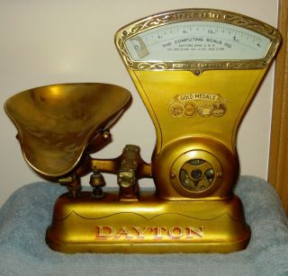 1906 166 11/4 Lb Dayton Computing General Store Candy Scale