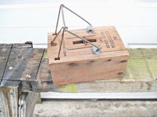1 - Pc Antique Rat Mouse Traps Vintage