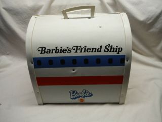Vintage Barbie Friend Ship United Airlines Airplane Case Mattel 1970 