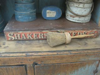 Old Primitive Possible Shaker Horse Hair Brush Great American Country Find Aafa