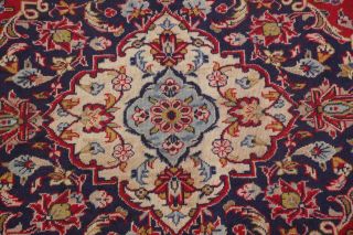 Traditional Floral Vintage Oriental Area Rug Wool Hand - Knotted RED Carpet 10x13 9