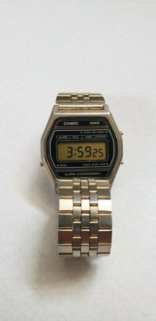 Casio Alarm Chronograph Wristwatch Watch Sa - 50g