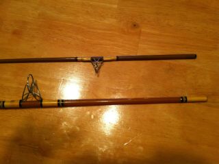 Vintage Ted Williams Tournament Model Sears & Roebuck 7 ' 2Pc Spinning Rod 2