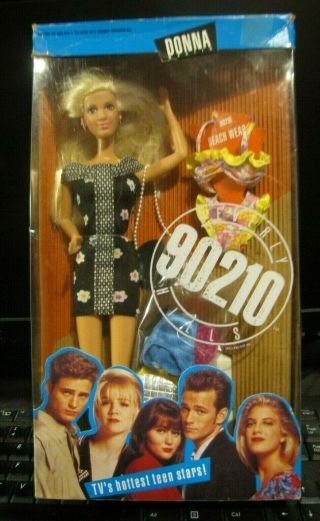 Vintage 1991 Beverly Hills 90210 Mattel Donna Martin (tori Spelling) Doll