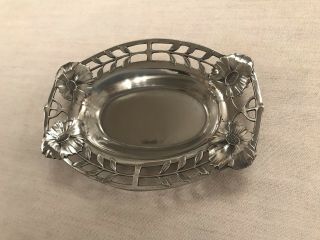 Orivit Art Nouveau Pewter Pin Dish