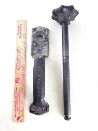 Butcher Boy Walk - In Freezer Industrial Cast Iron Door Handle Latch Parts Antique