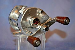 Old Vintage Fishing Rod Reel Shimano Bantam 100 Bait Caster Collectible Display