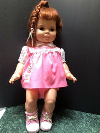 Vintage 1972 - 1973 Ideal Baby Crissy Doll 24 " With Growing Hair So Adorable