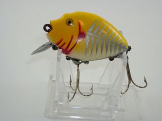 Vintage Unknown Heddon Punkinseed W/Box & Papers 3
