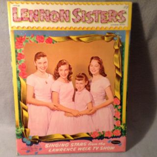 1957 Lennon Sister Paper Dolls Cut