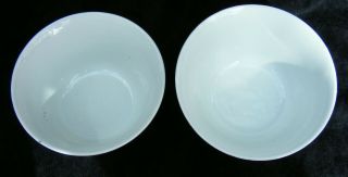 Chinese Tea Bowls - millefleur pattern - C 1920 3