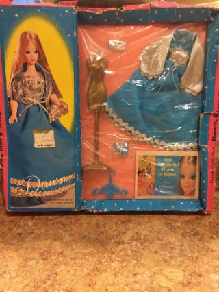 Vintage Dawn,  Glori,  Angie,  Dale,  Doll Outfit 722 Bluebelle Fashion Nos