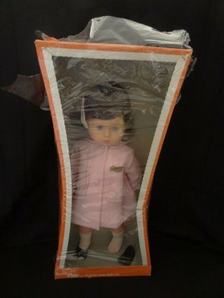 Vintage Bambola,  Ratti Doll,  Made In Italy,  18 1/2 Inches,  " Vintage Nib,  " Ec