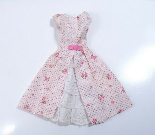 Htf Vintage Barbie Dolls Garden Party Dress