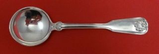 Shell And Thread By Tiffany & Co.  Sterling Silver Bouillon Soup Spoon 5 1/4 "