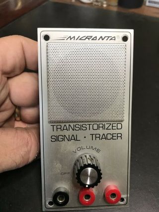 Vintage Micronta Transistorized Signal Tracer