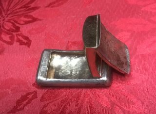Silver Antique Snuff Box Circa 1890 