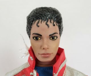 Vintage MJJ Production 1984 Michael Jackson Beat It Doll Stand Glittering Glove 2