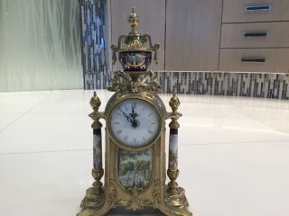Ornate Imperial Antique Clock Made In Italy
