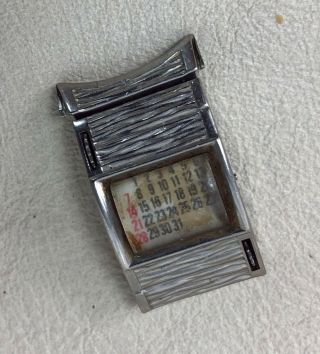 Vintage Speidel Calendar Watch Band Attachment