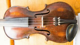 Antique Violin Hopf Left Handed Bows Case 4/4