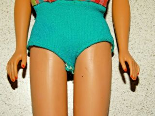 Barbie: VINTAGE Brunette AMERICAN GIRL Bend Leg BARBIE Doll 3