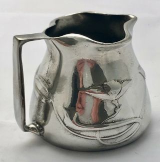 Early Liberty & Co Tudric Art Nouveau Pewter Milk Jug Archibald Knox 025