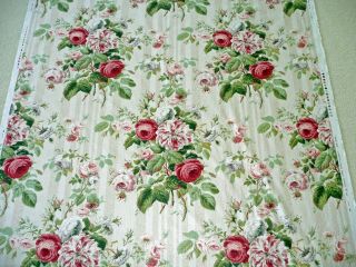 JUBILEE ROSE by COLEFAX & FOWLER - CLASSIC FABRIC DESIGN 3 yards 2