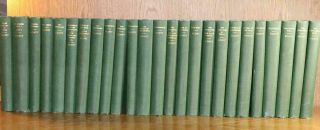 1902 Decorative Old 21 Volume Set Sir Walter Scott Waverley Novels Antique