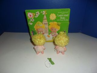 Vintage Kenner Strawberry Shortcake Doll Lem and Ada Twins S/H 2