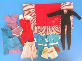 Vintage TAMMY DOLL CLOTHING/BEDSPREAD/PLAYSUIT/JUMPSUIT From the 1960 ' s TLC 2