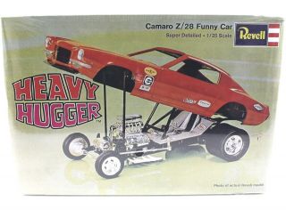 Heavy Hugger Chevy Camaro Z28 Funny Car Revell 1:25 Model Kit H - 1342