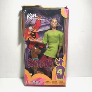 Barbie Ken As Shaggy In Scooby - Doo By Mattel Box See Photos