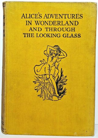 1920 Alice In Wonderland Antique First Ed Alice 