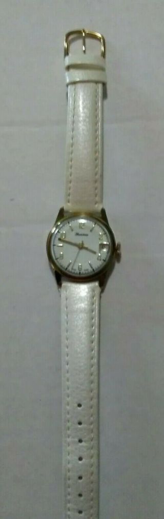Vintage Lucerne Classic Swiss Mechanical Ladies Watch Magnified Date Exc Cond 5