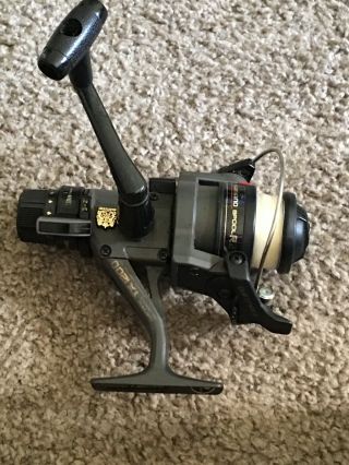 Vintage Shimano Tx120q Spinning Reel W/quickfire And Fighting Drag