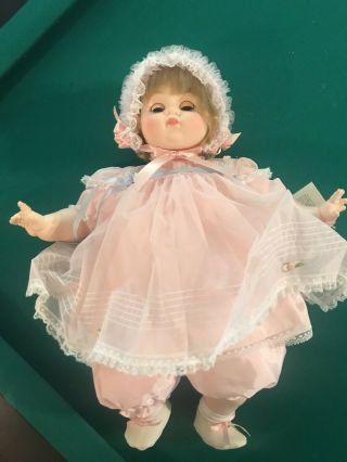 Vintage Madame Alexander Mary Mine Baby Doll 19 " Pink Dress 6450
