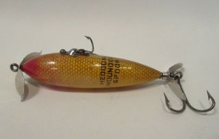 Vintage Heddon Wounded Spook Perch 4