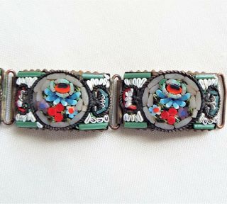 Antique Micro Mosaic Bracelet